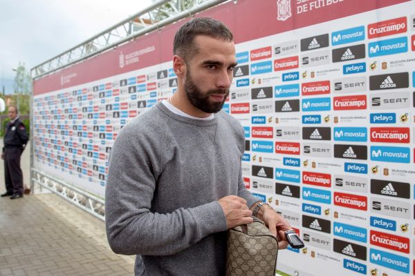 Carvajal está en duda para el primer partido de España / EFE