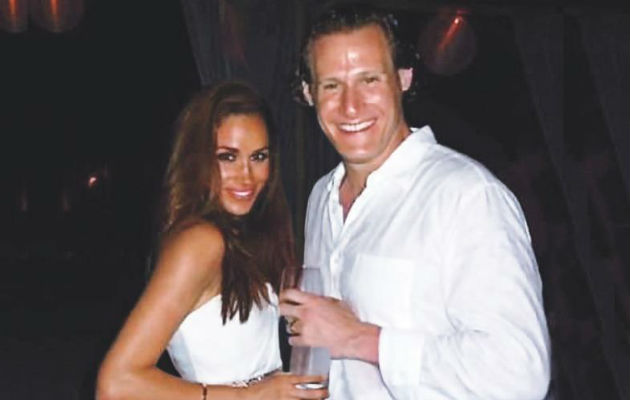 Meghan Markle y su exesposo.