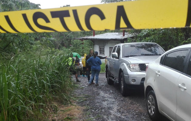 El área fue acordonada para investigación. Foto: Eric Montenegro. 