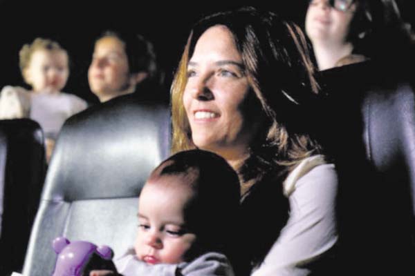 A partir de los 3 años es saludable ir al cine.