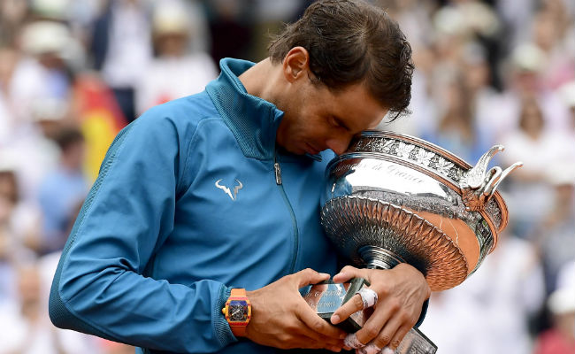 Rafel Nadal. Foto:AP