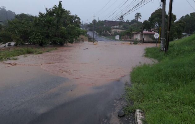 La Valdeza, inundada en La Chorrera. Foto: Eric Ariel Montenegro.  