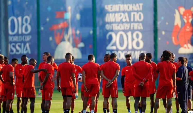 Panamá hace trabajos en el Olympic Sports Centre en Saransk. /Foto @Fepafut