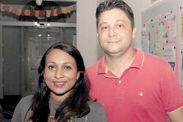 6. Lupita Morales y Jorge Rico.