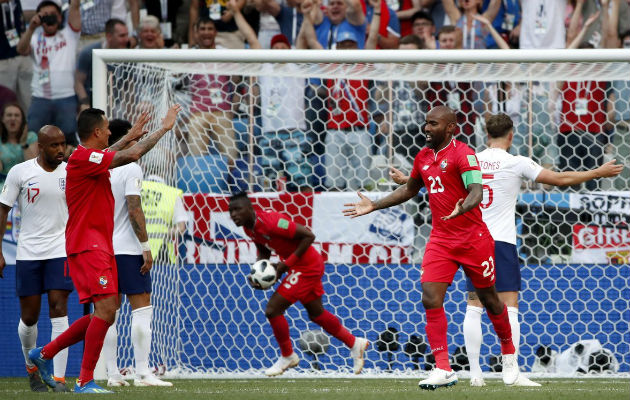 Panamá anotó el gol de la honra en el minuto 78 del partido