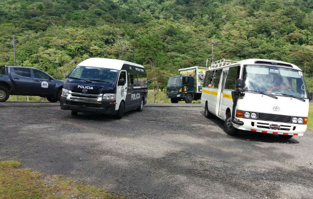 Serán trasladados a la ciudad de Panamá. Foto: José Vásquez. 