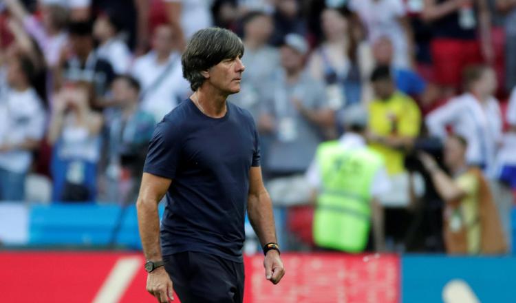 Löw no habló de su futuro. /Foto EFE