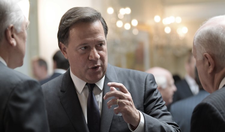 El presidente de la República, Juan Carlos Varela. /Foto de Archivo.