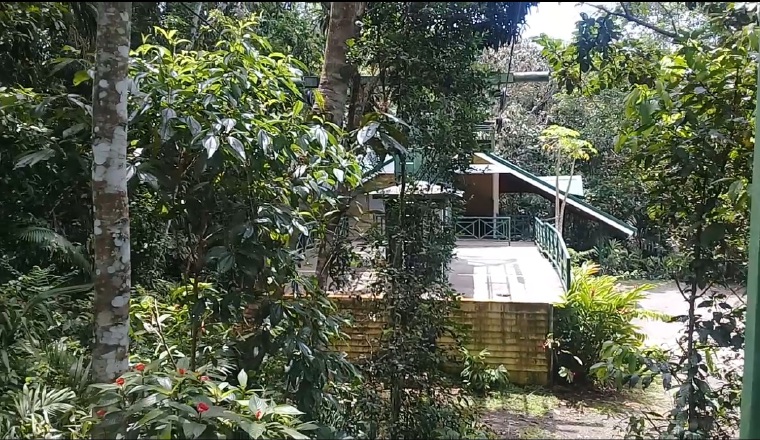 Punto de partida del teleférico. Punto de partida del teleférico.