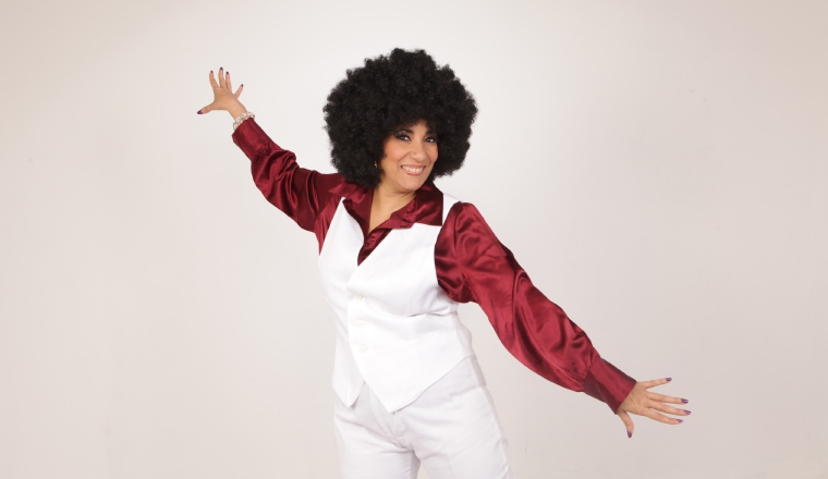 Neysa Ferguson en 'Las novias de Travolta'. Neysa Ferguson en 'Las novias de Travolta'.