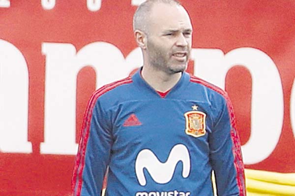 Iniesta se prepara para su cuarta Copa del Mundo. /Foto EFE