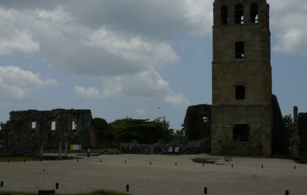 Sitio arqueológico Torre de Panamá Viejo. Foto: Archivo.