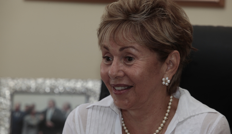 Mireya Moscoso. Expresidenta de Panamá. /Foto Archivo.