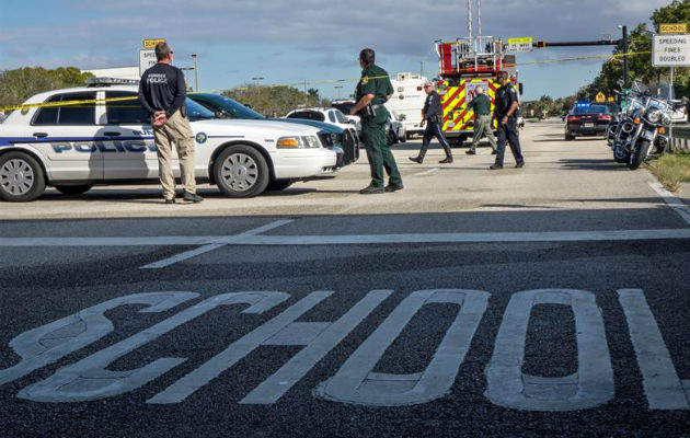 El pasado 14 de febrero Nikolas Cruz, de 19 años, mató a 17 personas. Foto: EFE. 