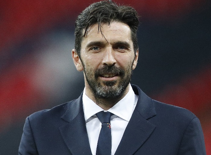 Gianluigi Buffon se despidió de la afición de la Juventus al final de la temporada. Foto AP