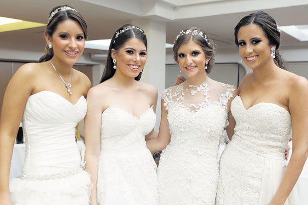 10. Juliette Orillac, Alexandra Ardito Barletta, Michelle Díaz y Diana Arango.  