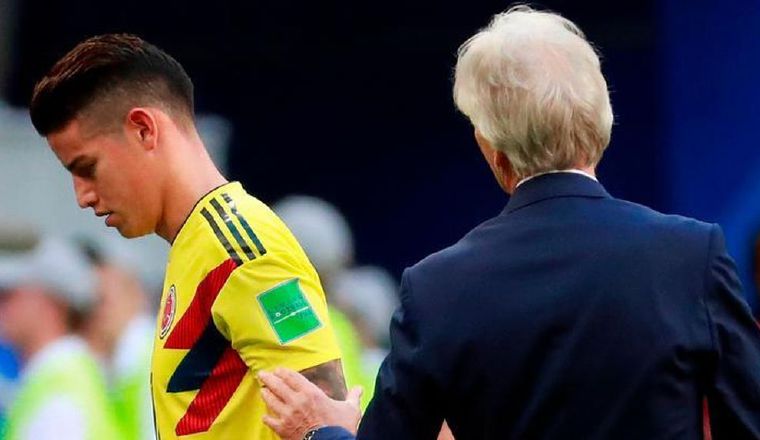 Colombia vivió dependiente de James Rodríguez.