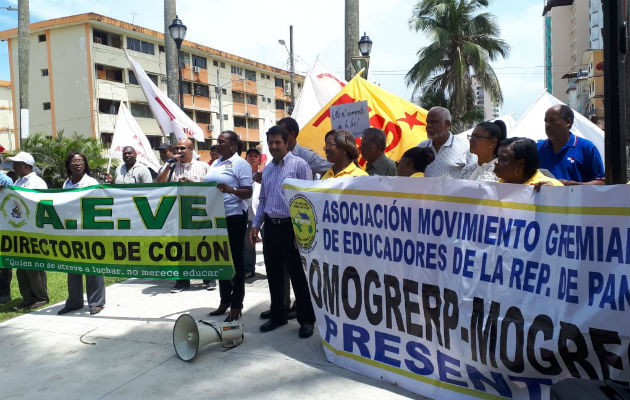En Colón, exigen que la medida no sea aplicada. Foto: