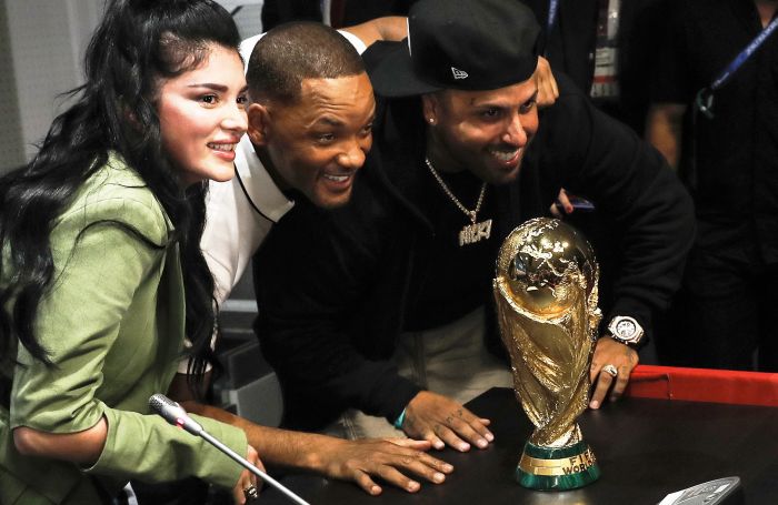 Will Smith, Nicky Jam y Kosovar actuarán en la final del mundial 2018. Foto EFE