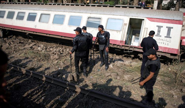 55 personas resultaron heridasen el accidente ferroviario. EFE