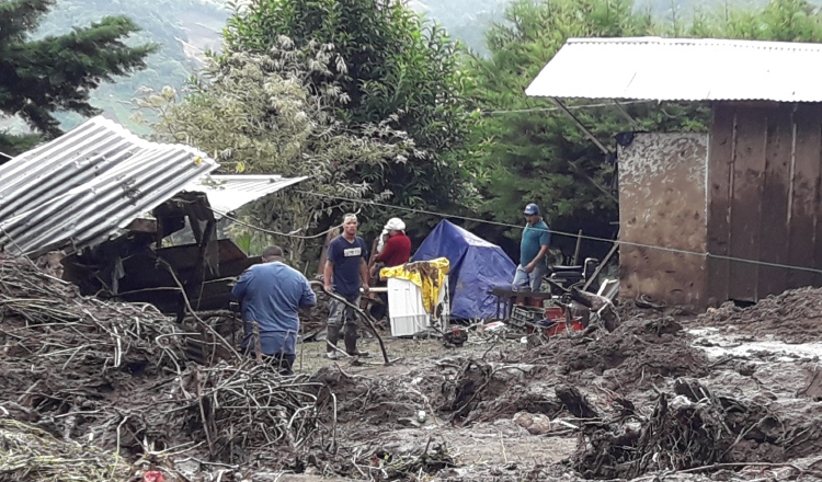 Comunidad de Bajo Grande, en Chiriquí. /Foto Mayra Madrid