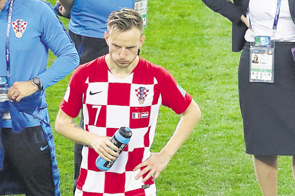 Iván Rakitic, jugador de Croacia. /Foto AP