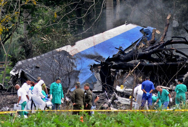 La catástrofe aérea ocurrió el 18 de mayo en La Habana. 