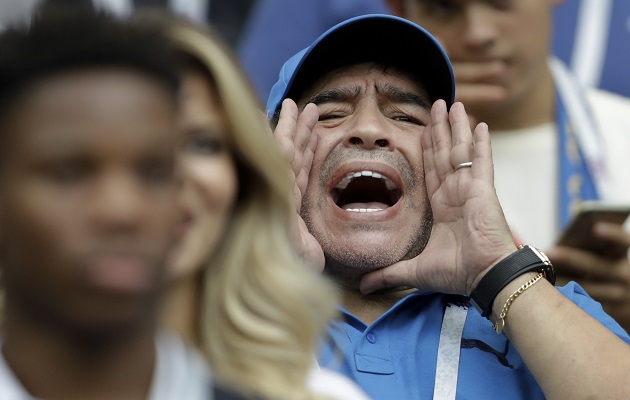 Maradona es amigo de Maduro.