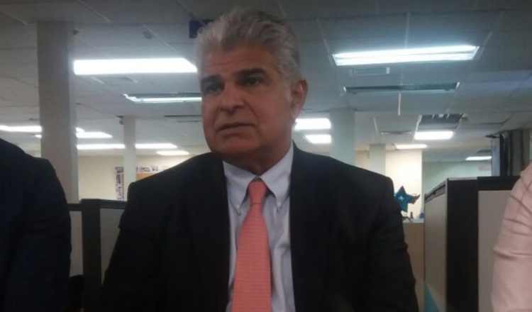 El precandidato presidencial de CD, José Raúl Mulino.