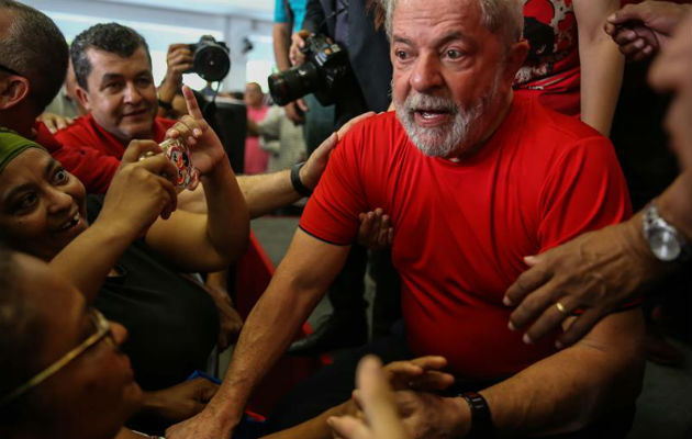 El expresidente Luiz Inácio Lula da Silva. Foto: EFE