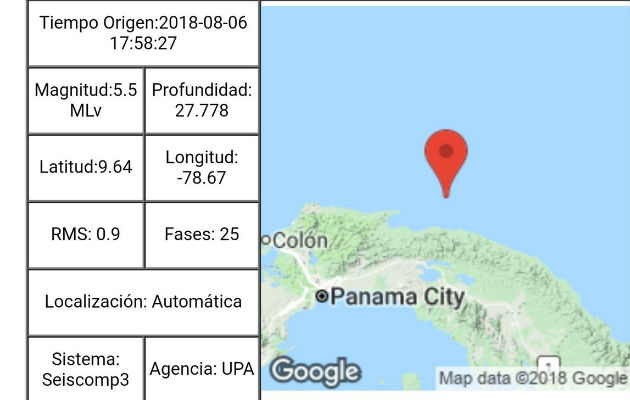 Evacúan edificios en Panamá por sismo. Foto/@TraficoCPanama