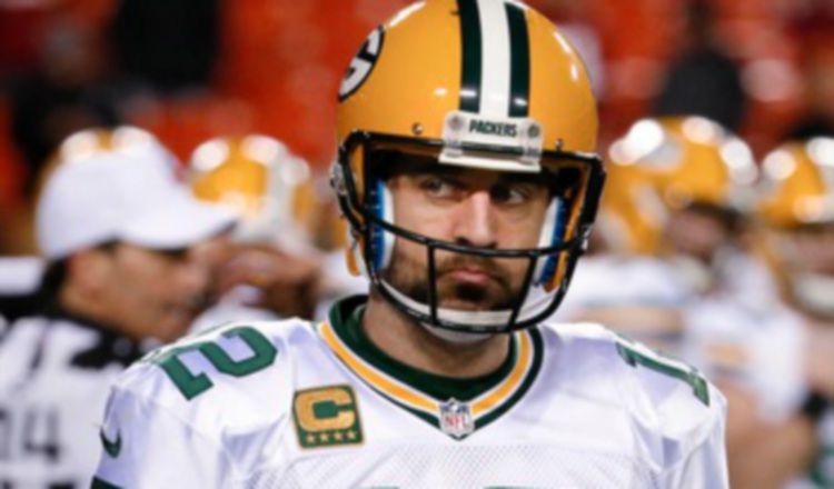 Aaron Rodgers en un juego. /Foto AP