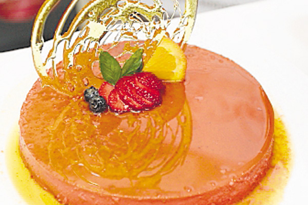 Flan casero 