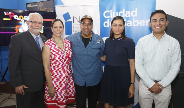 1. Jorge Arosemena, Lissette Condassin, Danilo Pérez, Mariel García Spooner y Enrique Sánchez.