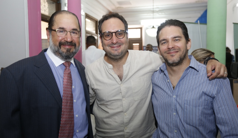 3. Javier Carrizo, Billy Herron y Federico Richa.