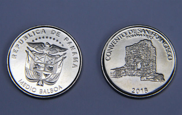 Las monedas tienen en el anverso una imagen representativa del Convento