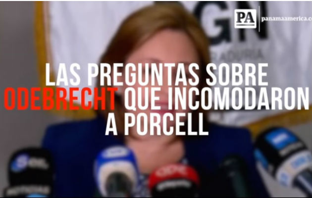 Las preguntas sobre el caso Odebrecht que incomodaron a Kenia Porcell.