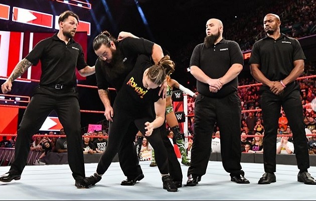 Rousey disfruta su estancia en la WWE.