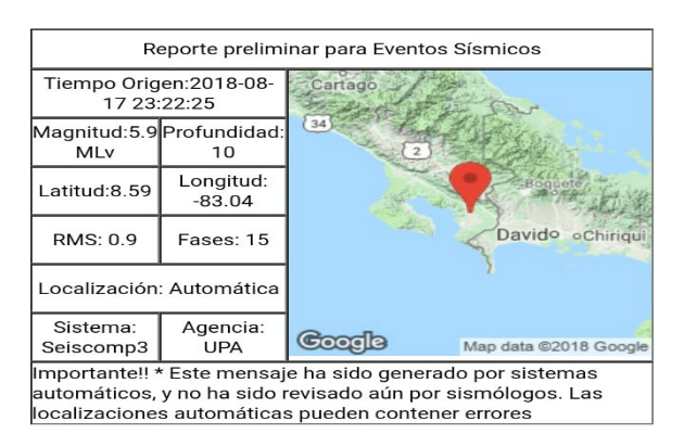 Las autoridades pidieron calma a la población./ Foto: @IGCPanama