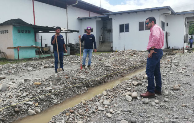 Construyen oficinas, dormitorios y sanitarios para personal que atenderá a peregrinos en la frontera de Paso Canoas.  Cortesía