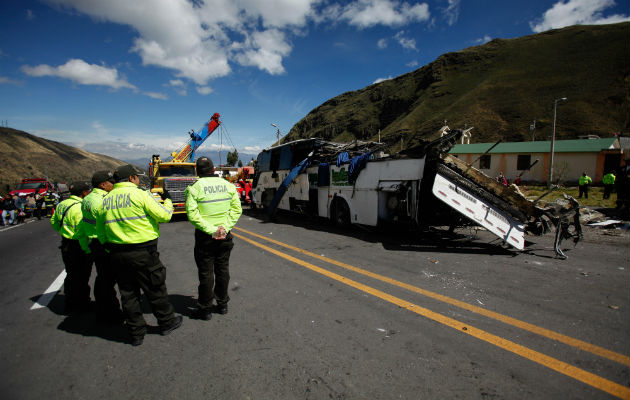 Con respecto al vehículo accidentado cerca de Quito, Martínez explicó que la droga fue cargada en Cali desde donde emprendió el viaje a Ecuador.