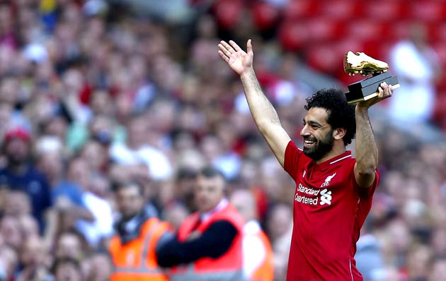 Mohamed Salah la rompió con Liverpool. Foto AP