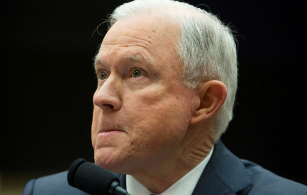 Jeff Sessions, fiscal general, de Estados Unidos.