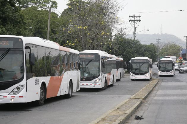 Sistema de transporte Metrobús. 