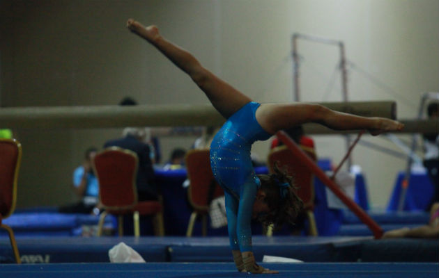 Gimnasta María Hernández Carbonell. Foto/Anayansi Gamez