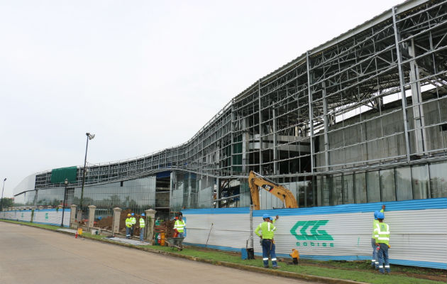 El nuevo Centro de Convenciones de Amador registra un avance del 78%. Foto/Cortesía