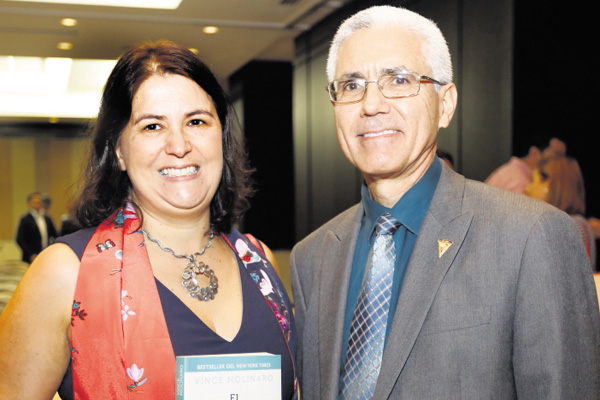 6. Fátima Ribeiro y Francisco Escoffery.