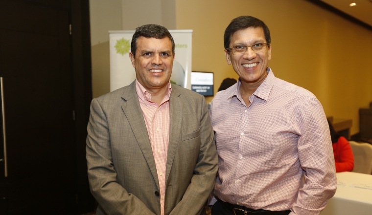 4. Juan Carlos Uribe y Wiston Uzcategui.