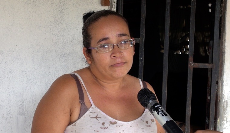 Eidy de González, madre de crianza de Pablo Monroy.