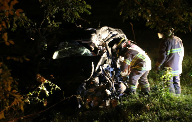 Las autoridades del tránsito no descartan el exceso de velocidad en este accidente.